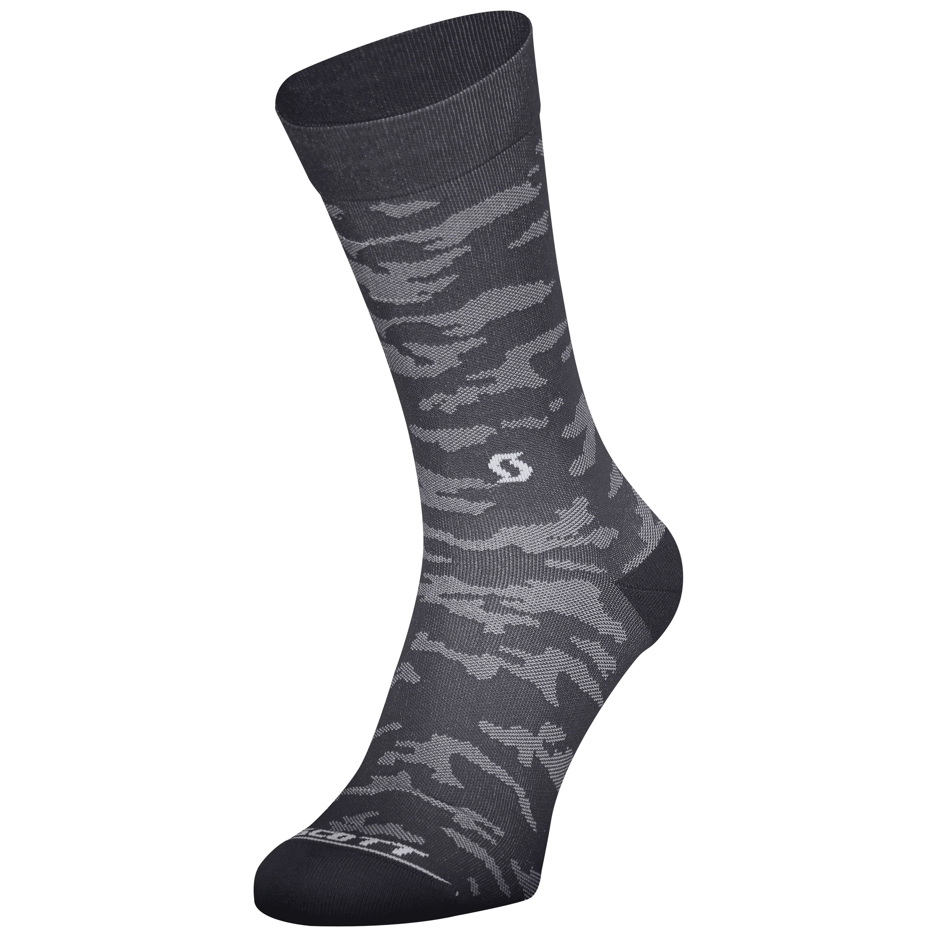 SCOTT Trail Camo Crew – Calze ciclismo GRIGIO/BIANCO – vista principale