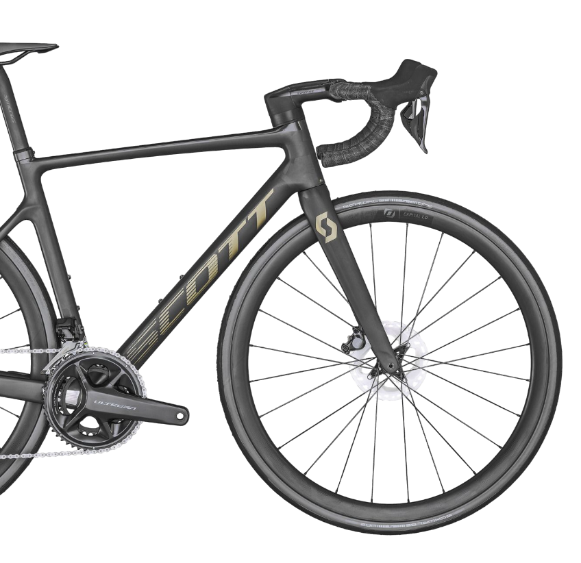 Bicicletta Scott "ADDICT RC" 15, Shimano Ultegra Di2 Disc 24v, Carbonio HMX, Black
