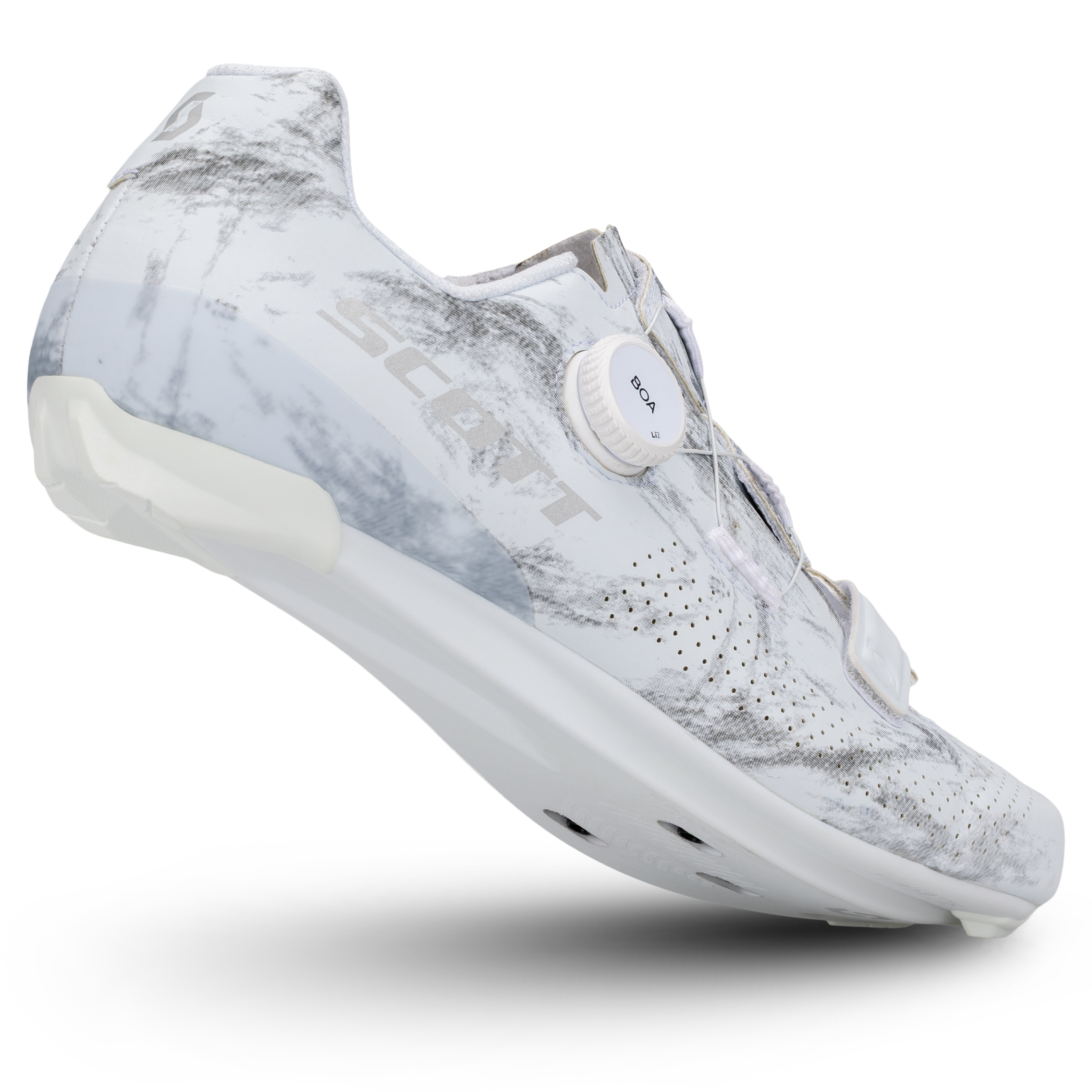 SCOTT Road Team BOA – Scarpe ciclismo strada BIANCO/GRIGIO – dettaglio 1