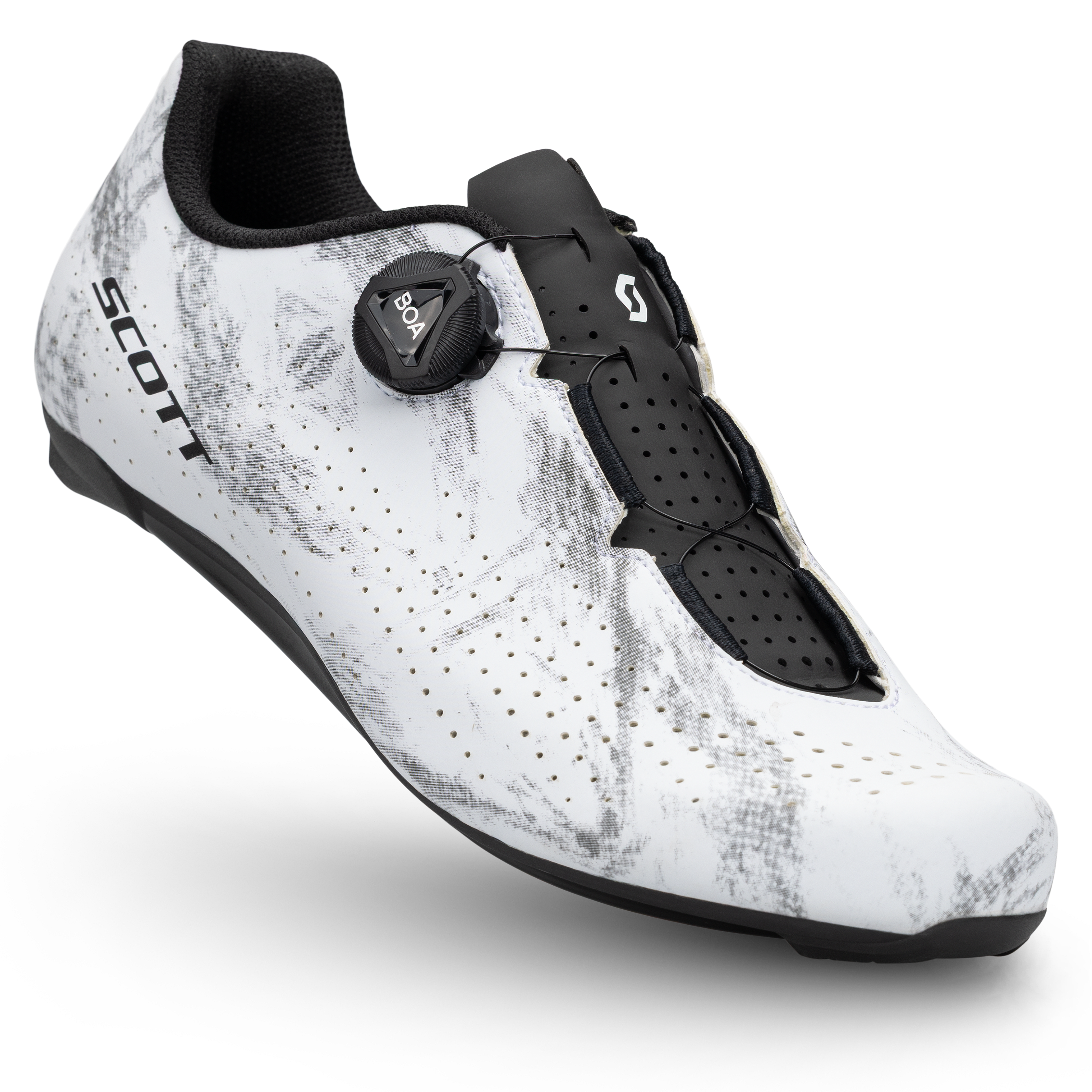 SCOTT Road Comp – Scarpe ciclismo strada BIANCO/NERO – vista principale