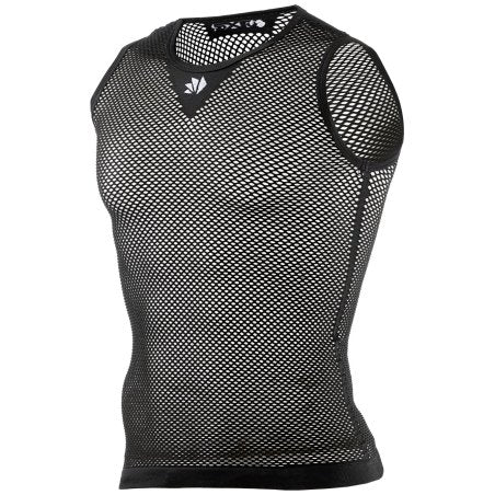 Intimo Ciclismo SIX2 "SMANICATO A RETE" NERO