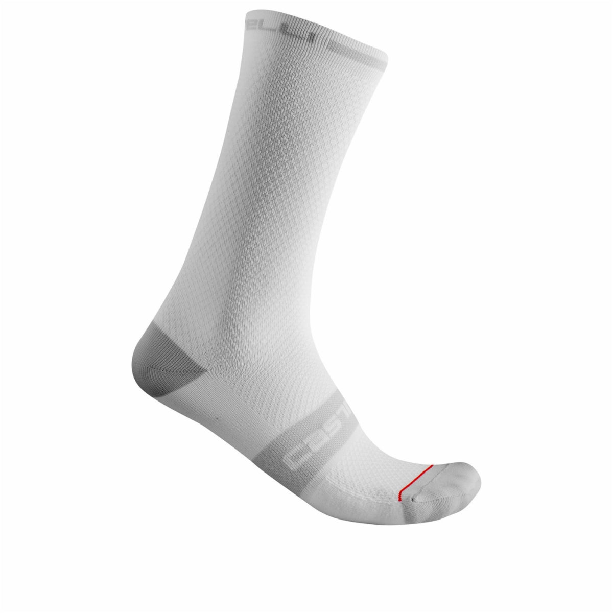 Calzini Ciclismo Castelli "SUPERLEGGERA T 18 SOCK" Bianco