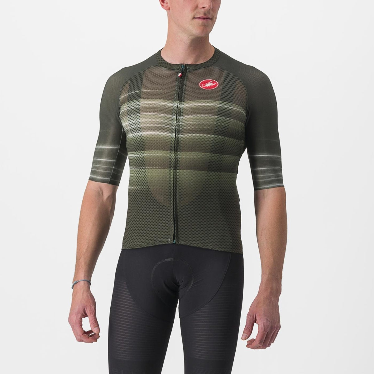 Maglia Ciclismo Castelli "CLIMBER'S 3.0 SL2 JERSEY" Deep Green