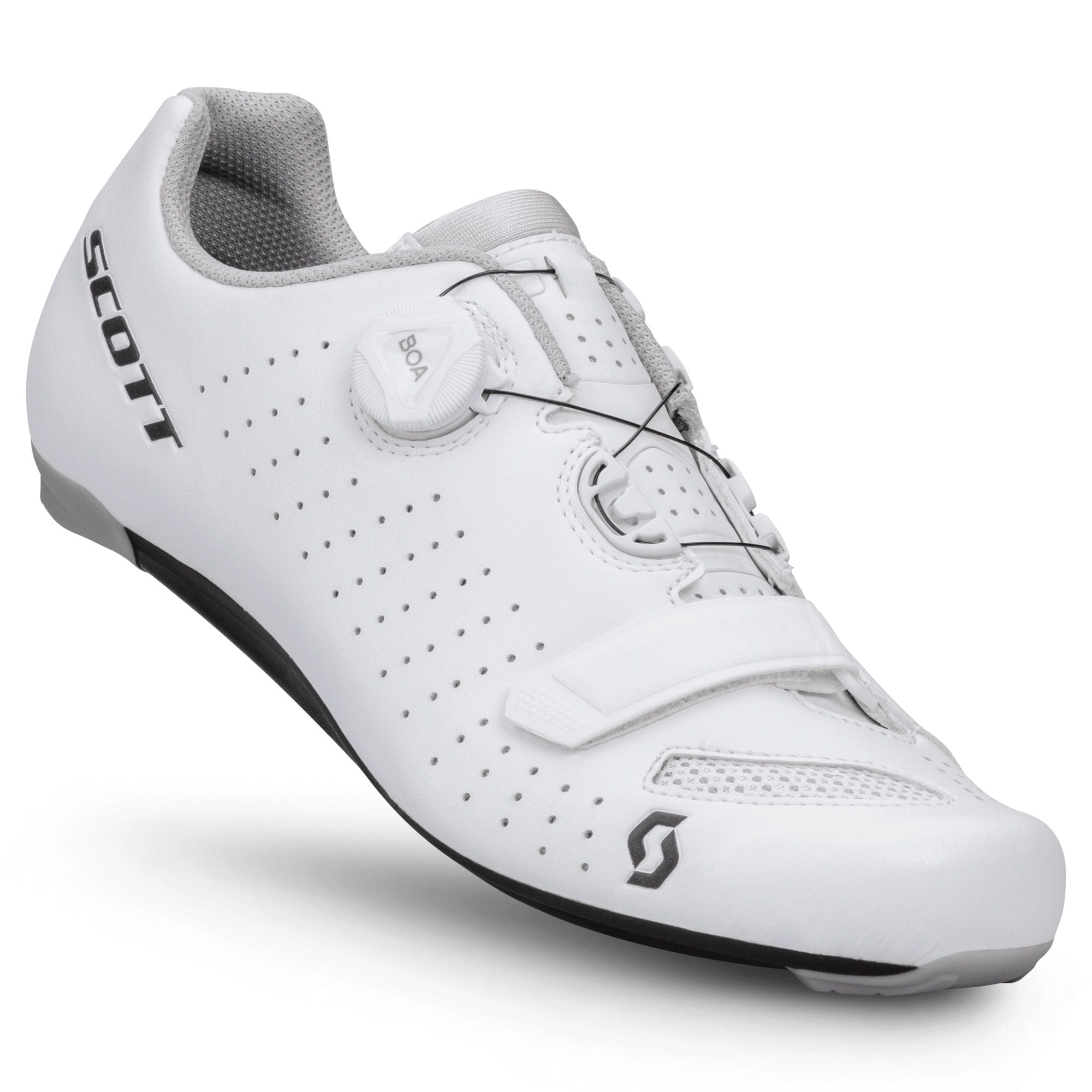 Scarpe Bicicletta SCOTT "SCARPE SCOTT ROAD COMP BOA®" Bianco/Nero