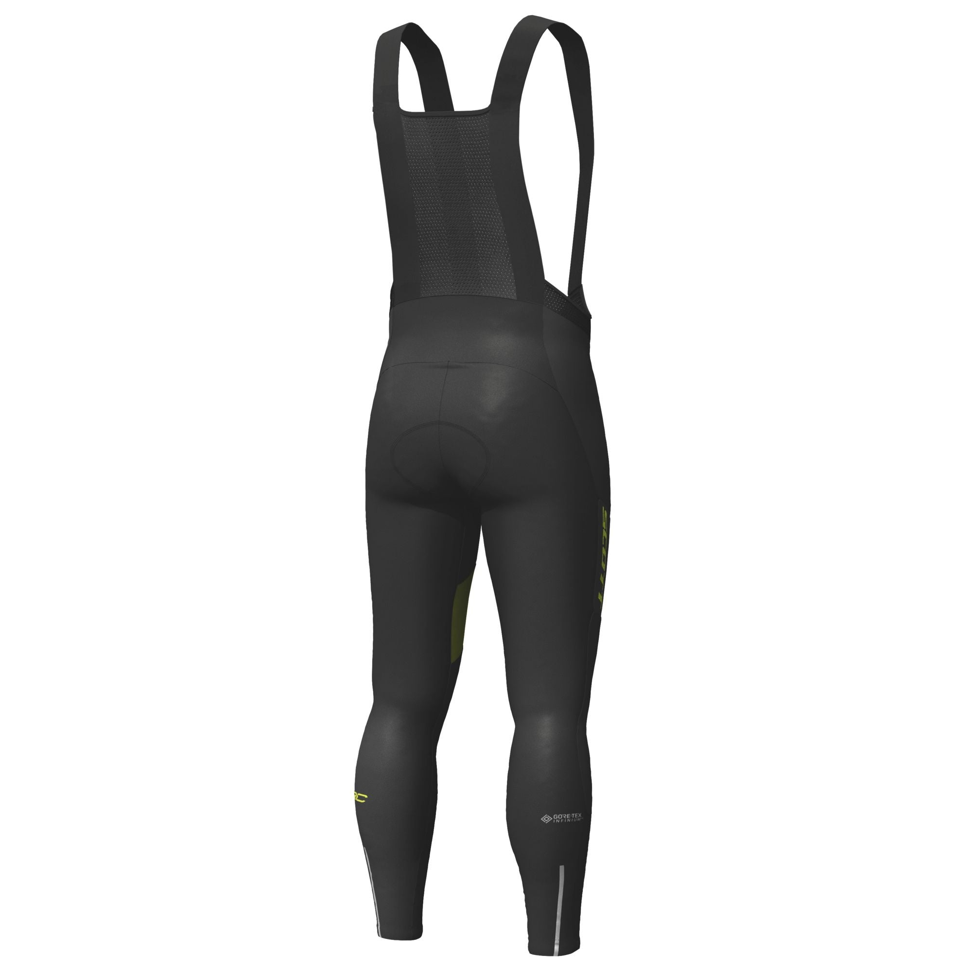 Salopette Bicicletta Scott Lunga "RC WARM WB +++" Nero, Giallo Poliammide