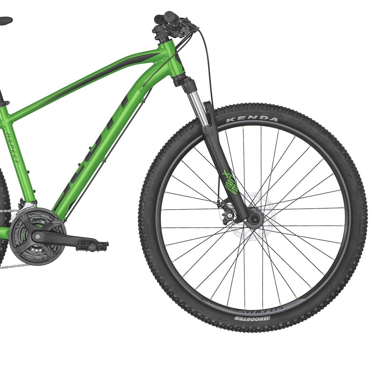 Bicicletta Scott "ASPECT" 970, Shimano Tourney 21v, Lega Di Alluminio, Green