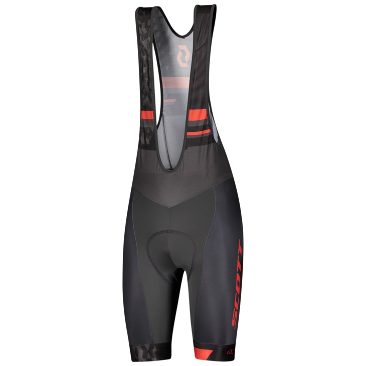 Salopette da ciclismo Scott "SCOTT Salopette RC Team ++" Dark Grey/Fry Red