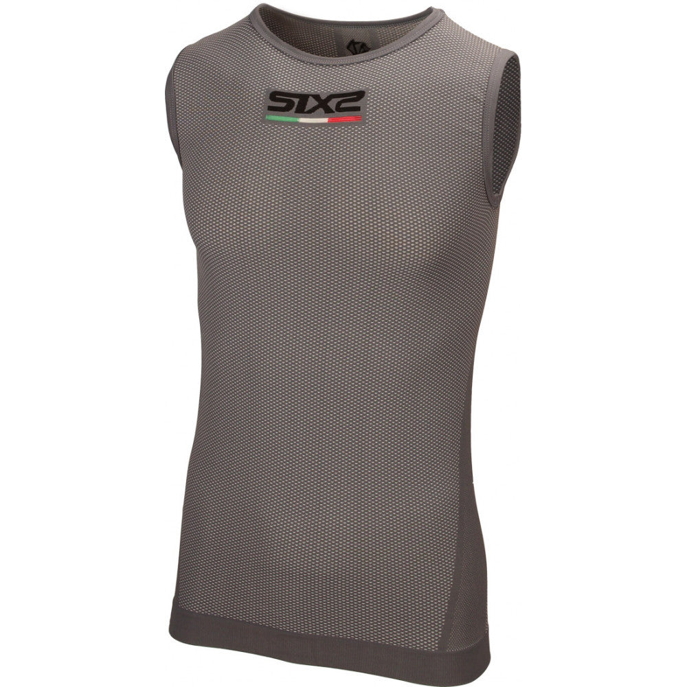 Intimo Ciclismo SIX2 "CANOTTA INTIMA 4 STAGIONI" Dark Grey