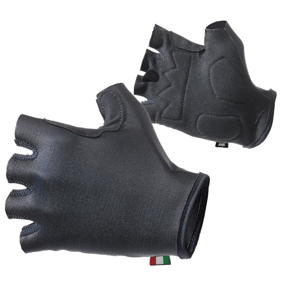 Guanti Bicicletta estivi SIX2 "GUANTO ESTIVO DITA CORTE" NERO