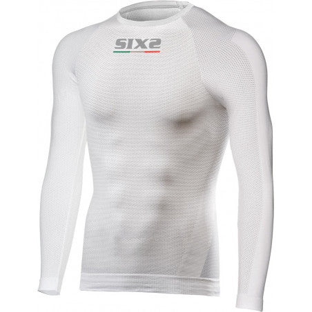 Intimo Ciclismo SIX2 "MAGLIA MANICHE LUNGHE" White Carbon
