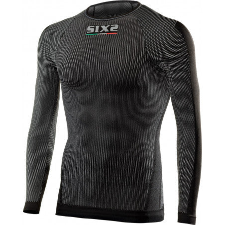 Intimo Ciclismo SIX2 "MAGLIA MANICHE LUNGHE" Black Carbon