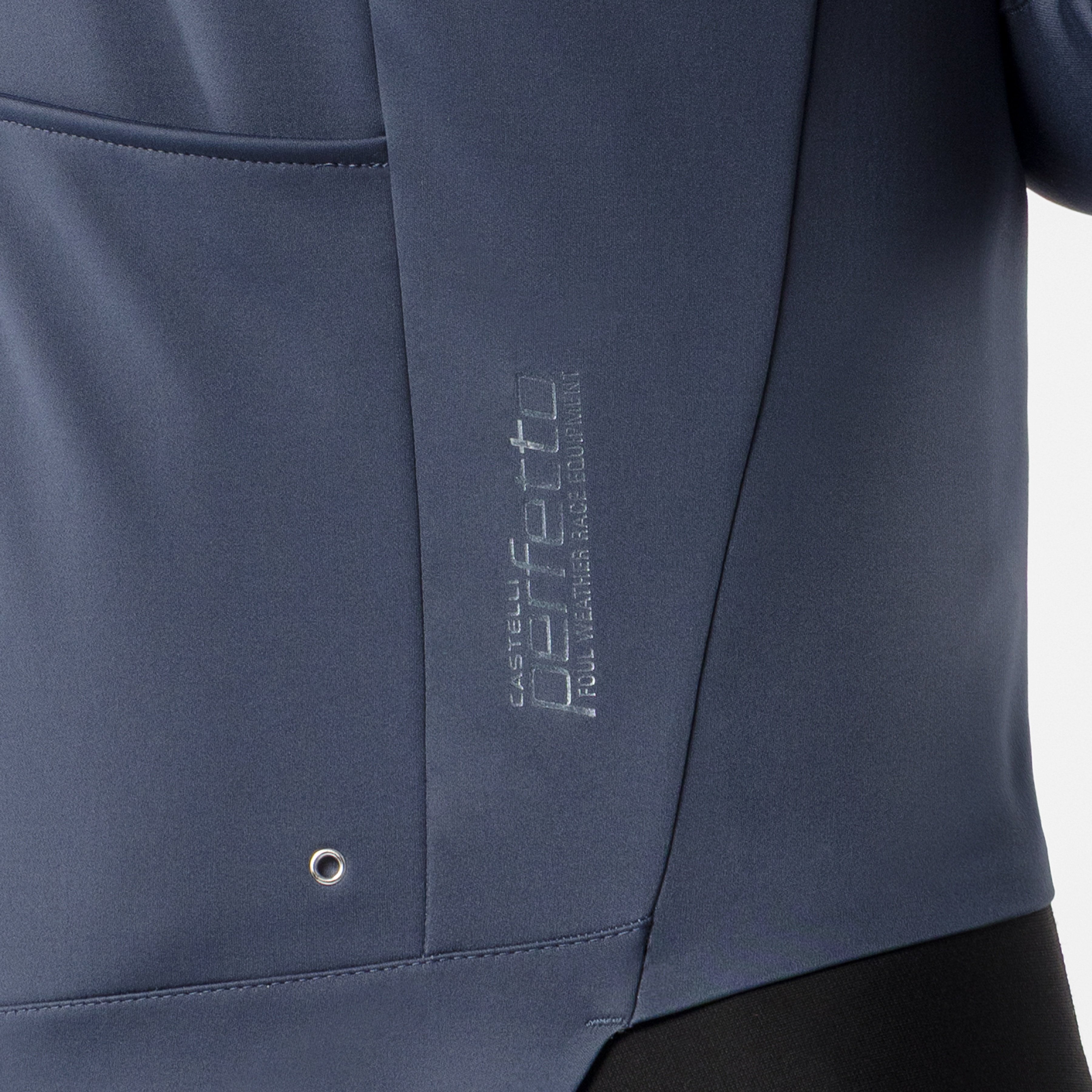 Castelli Perfetto 4 Jacket – Giacca ciclismo uomo TWILIGHT BLU – dettaglio 10