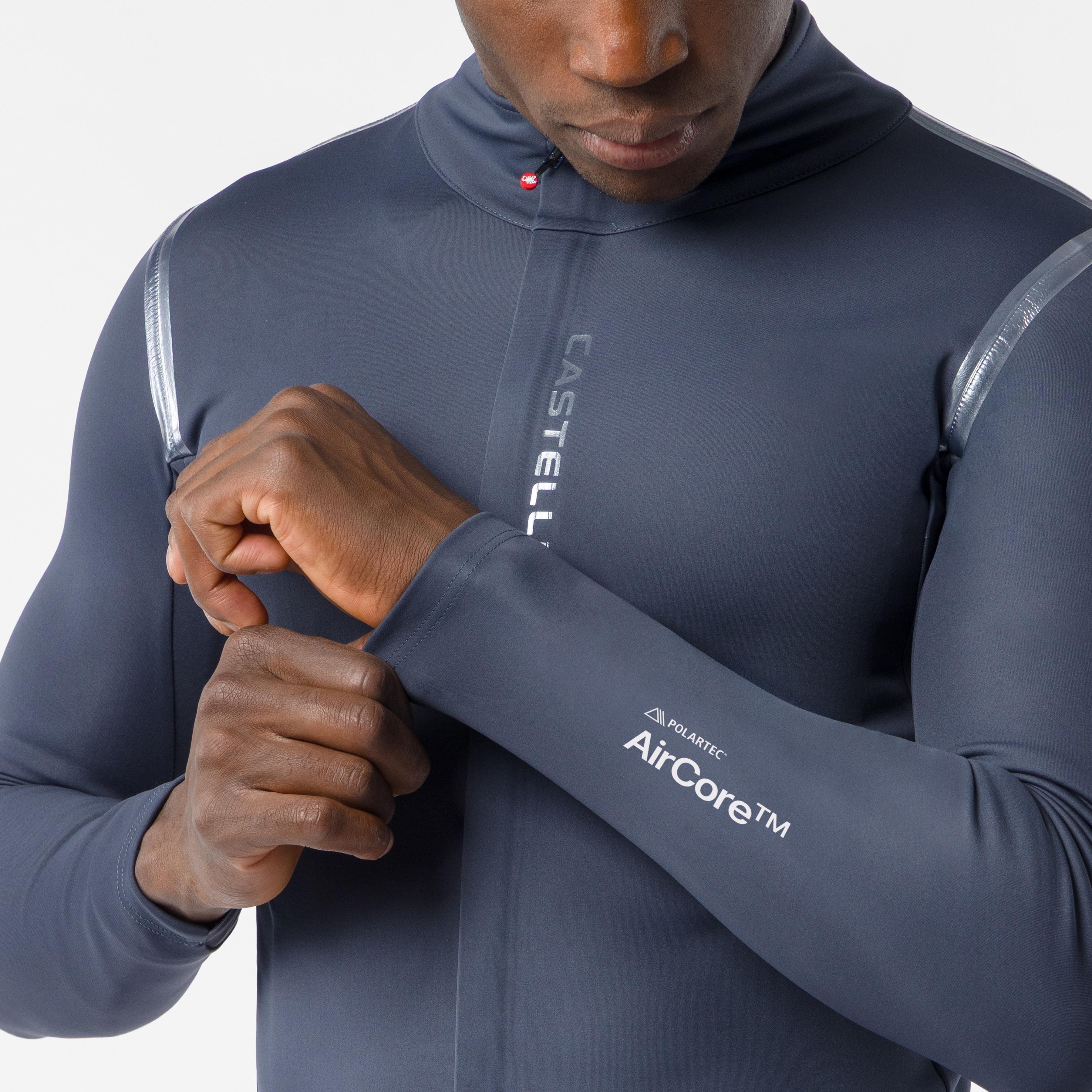 Castelli Perfetto 4 Jacket – Giacca ciclismo uomo TWILIGHT BLU – dettaglio 12