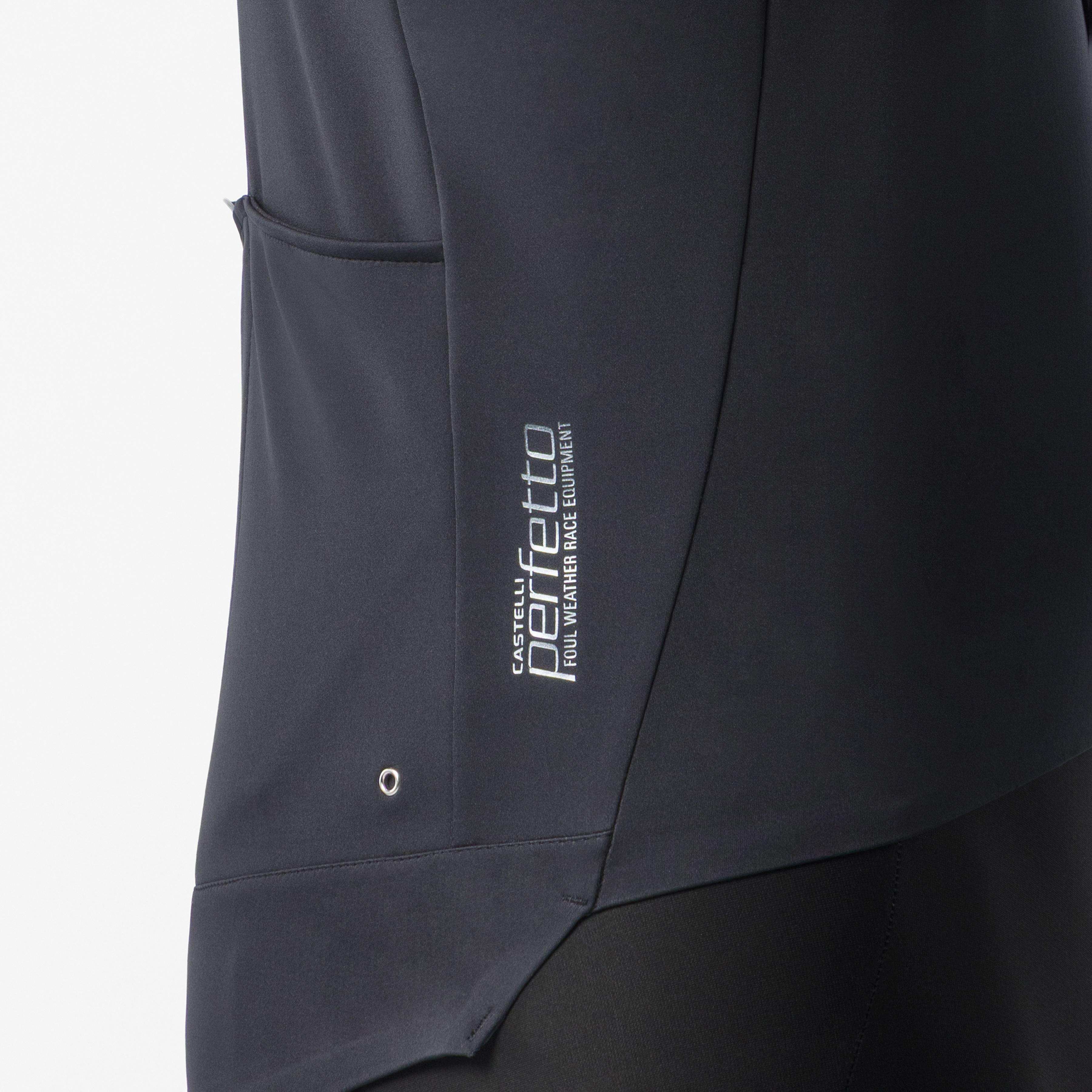Castelli Perfetto 4 Jacket – Giacca ciclismo uomo NERO – dettaglio 5