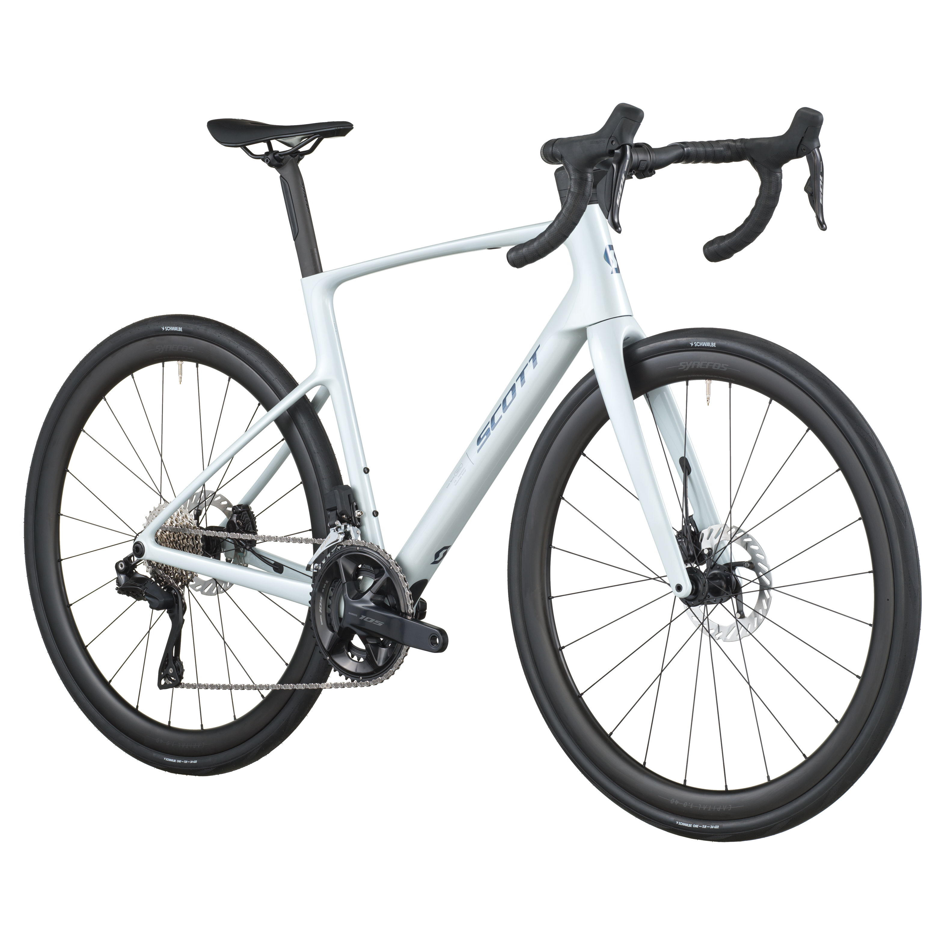SCOTT Addict 30 2026 Cumulus White – Bici da corsa S