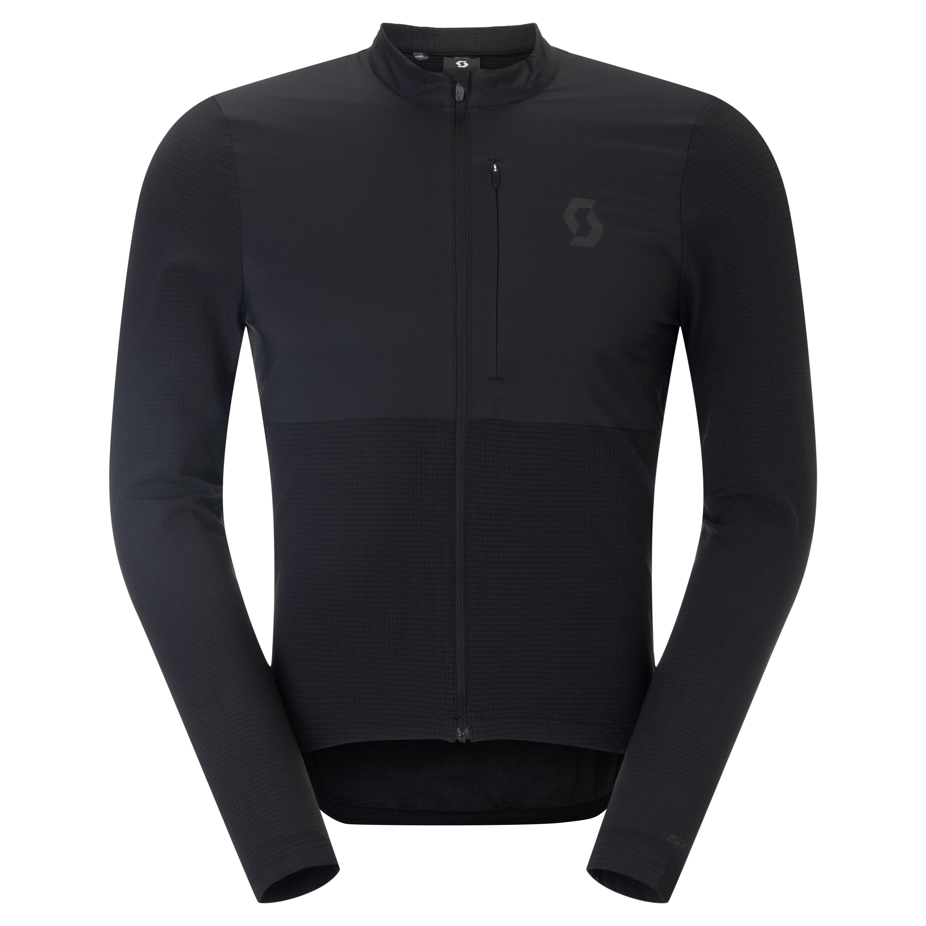 SCOTT Endurance Warm LS – Maglia ciclismo uomo NERO – vista principale