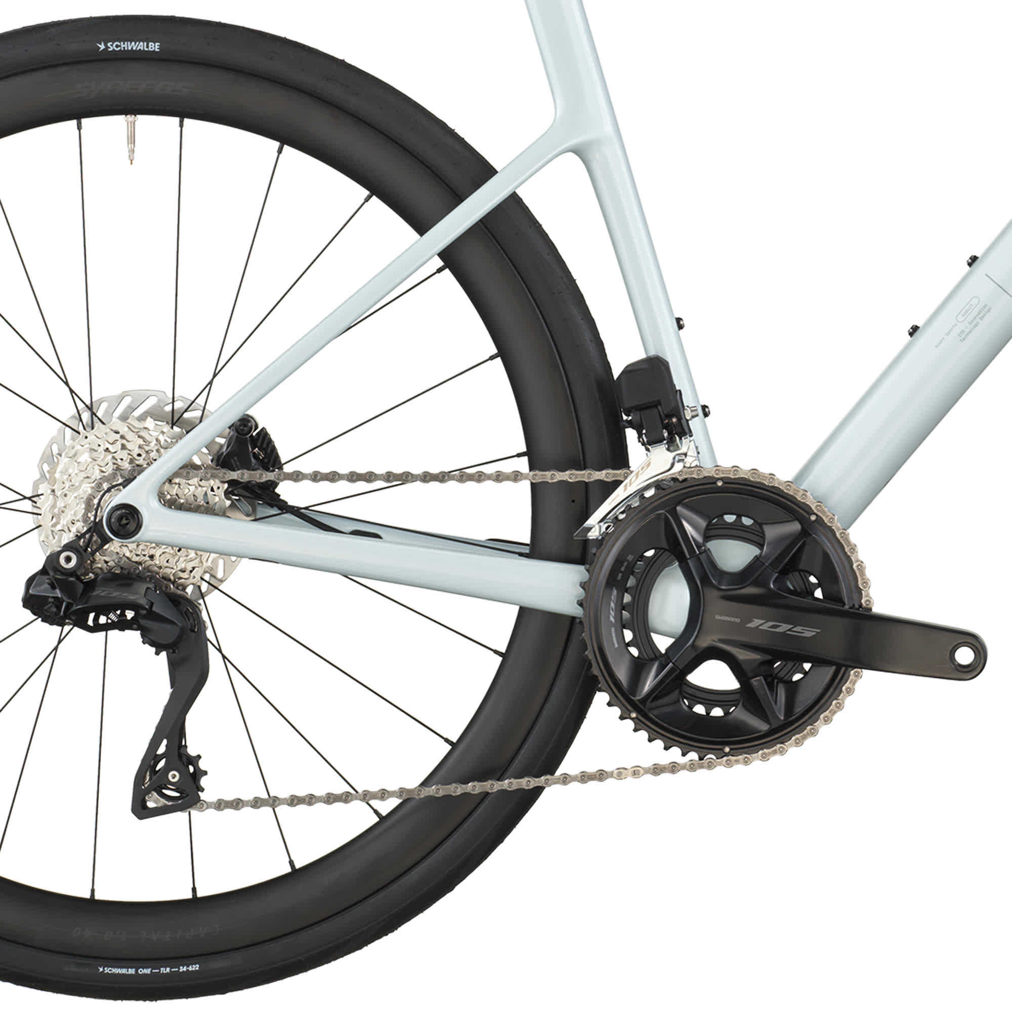 SCOTT Addict 30 2026 Cumulus White – Bici da corsa S