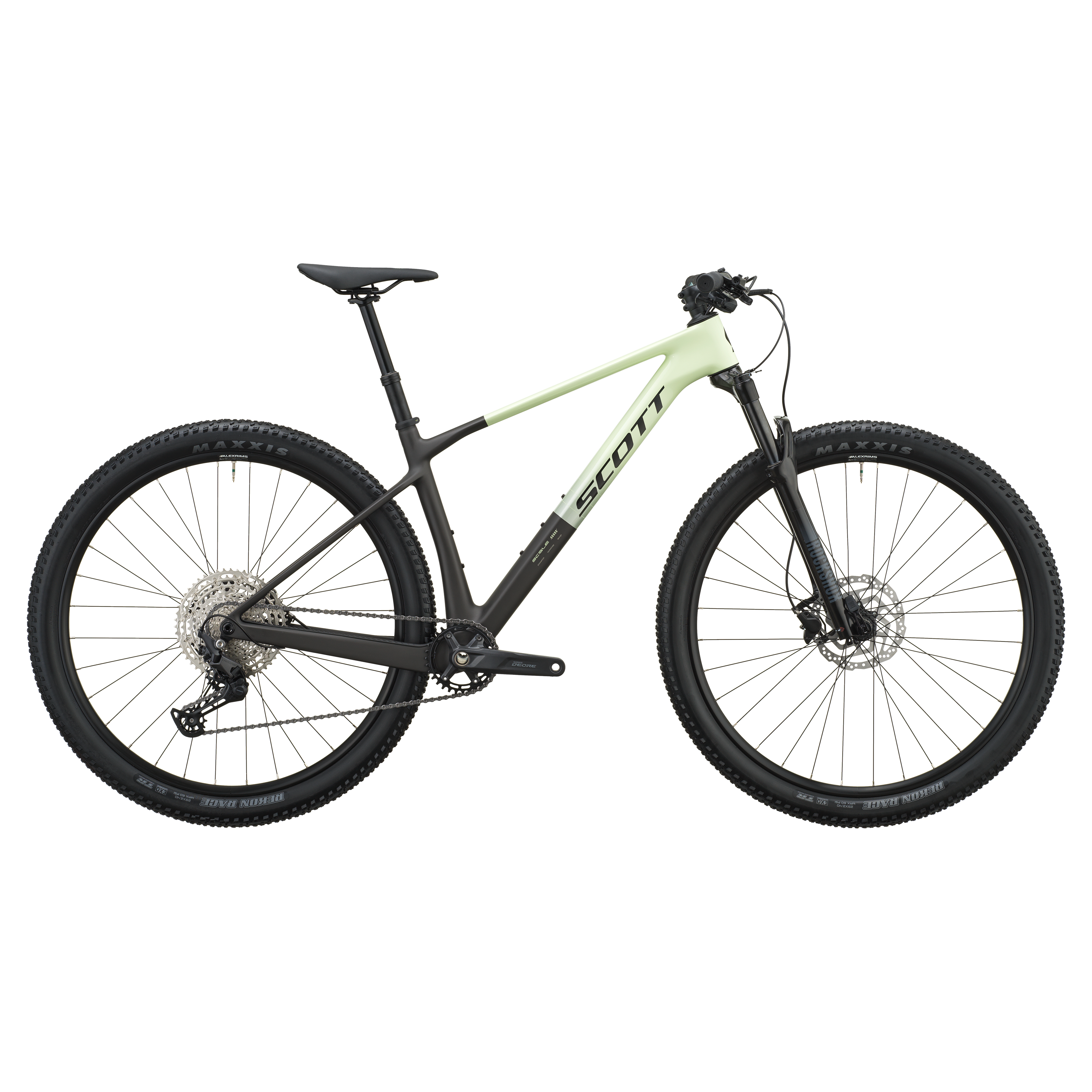 SCOTT Scale 20 2027 – MTB Cream Green/Carbon Black – vista principale