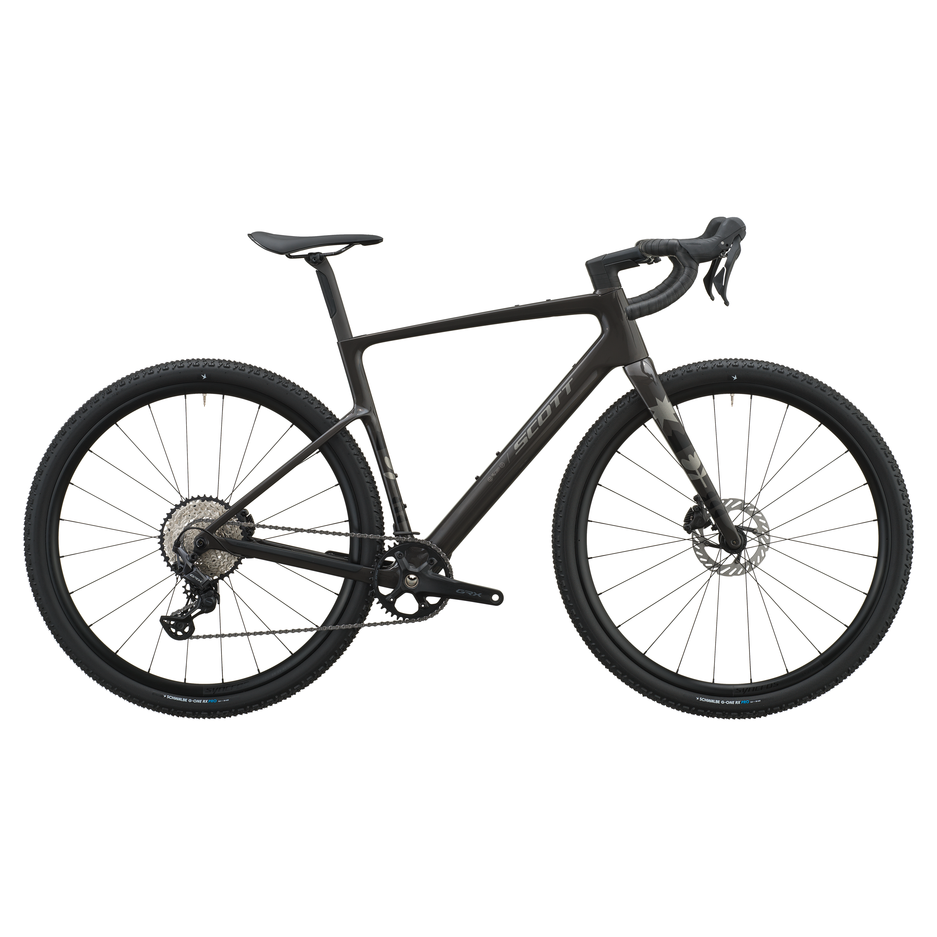 SCOTT Addict Gravel 40 – Bici gravel Carbon Black, vista principale