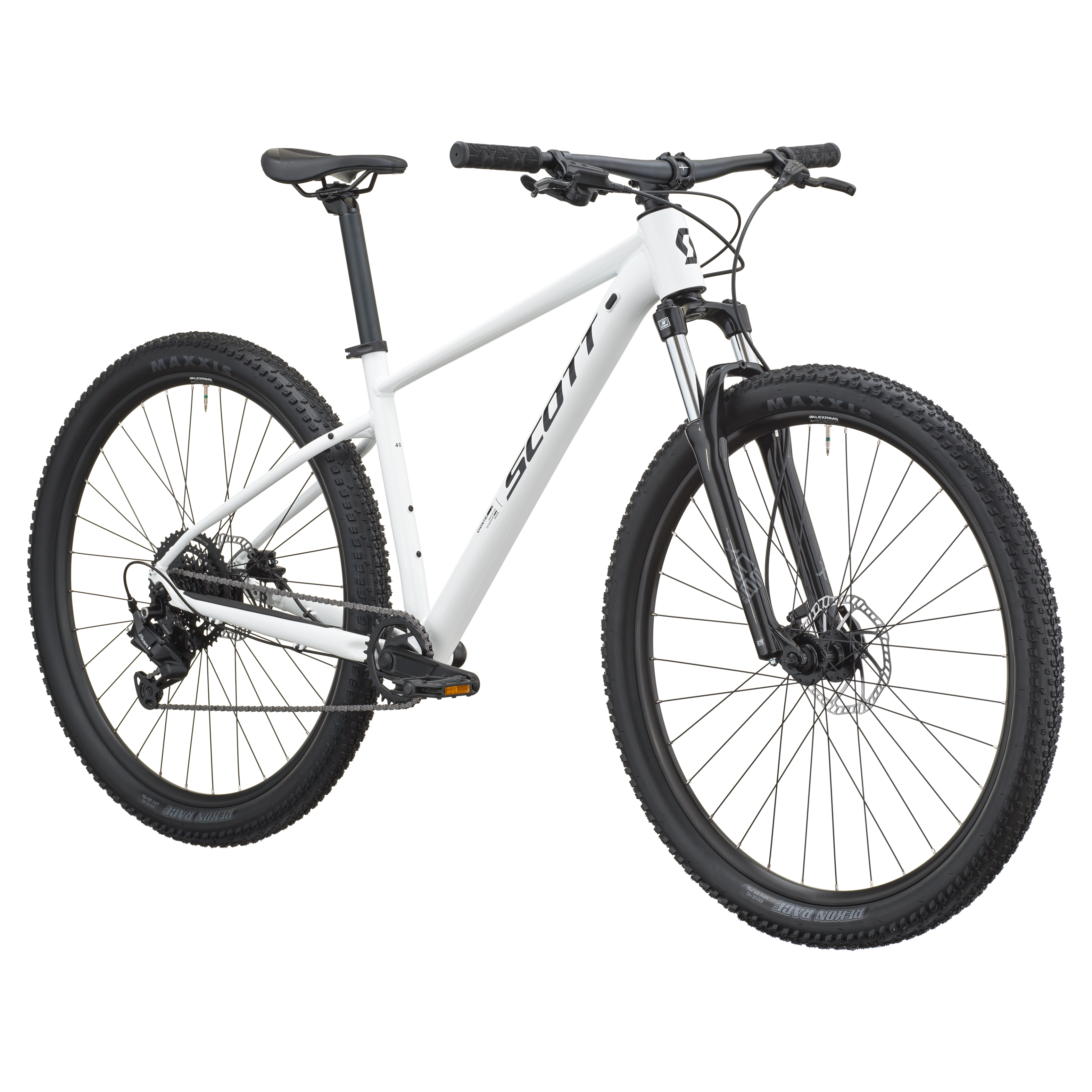 SCOTT Contrail 40 – Mountain bike bianca, dettaglio 1