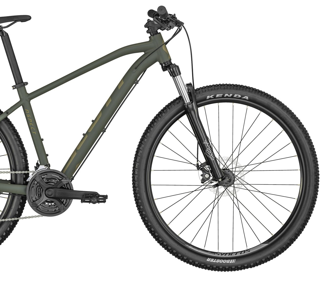 Bicicletta Scott "ASPECT" 970, Shimano Tourney 21v, Lega Di Alluminio, Green 2023