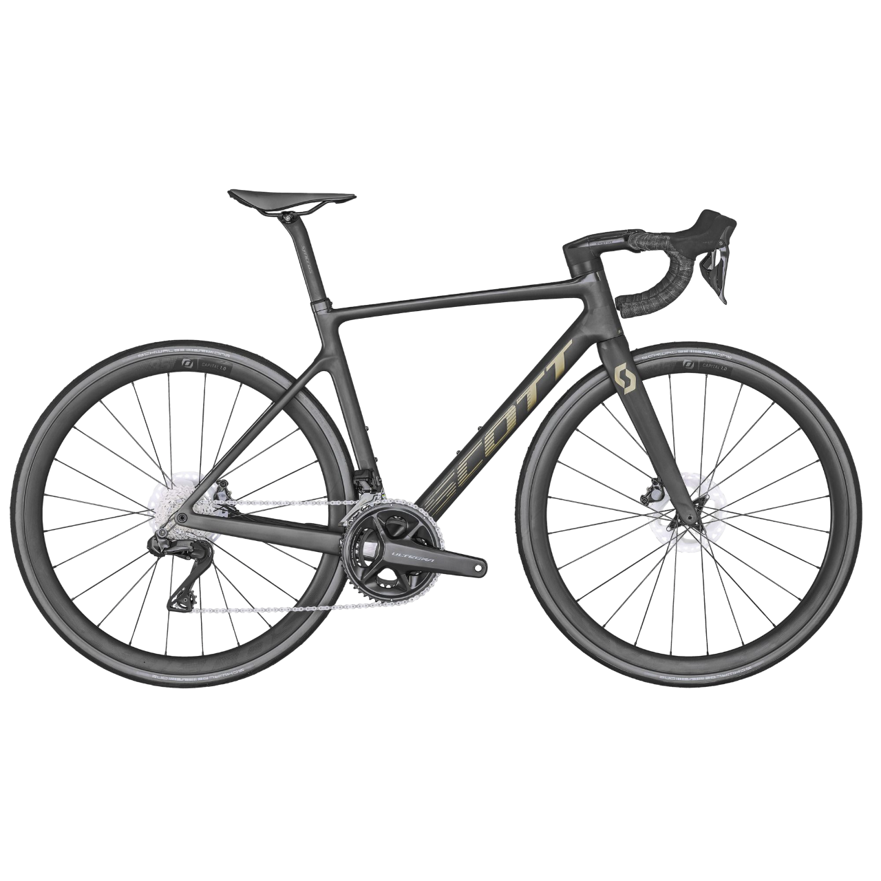 Bicicletta Scott "ADDICT RC" 15, Shimano Ultegra Di2 Disc 24v, Carbonio HMX, Black