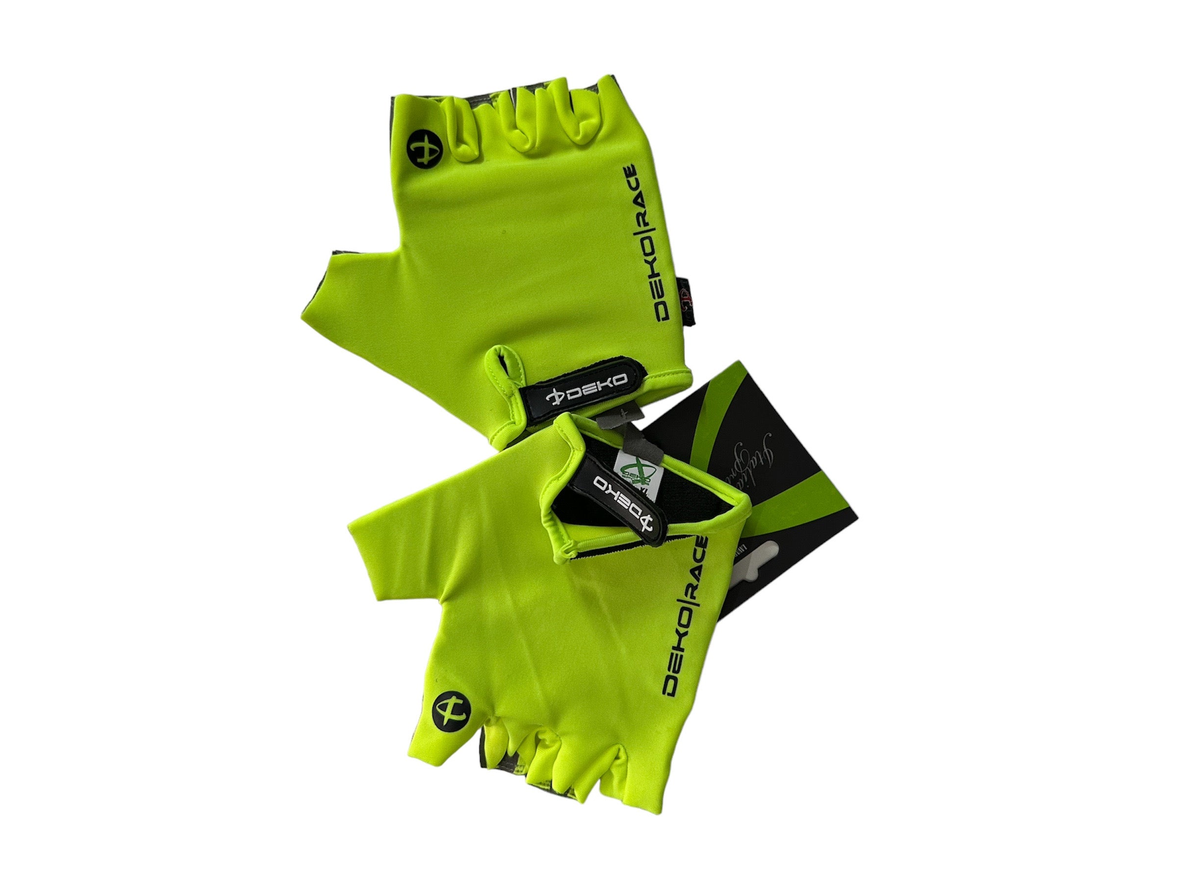 Guanti Ciclismo Deko "GUANTI DEKO RACE"GIALLO