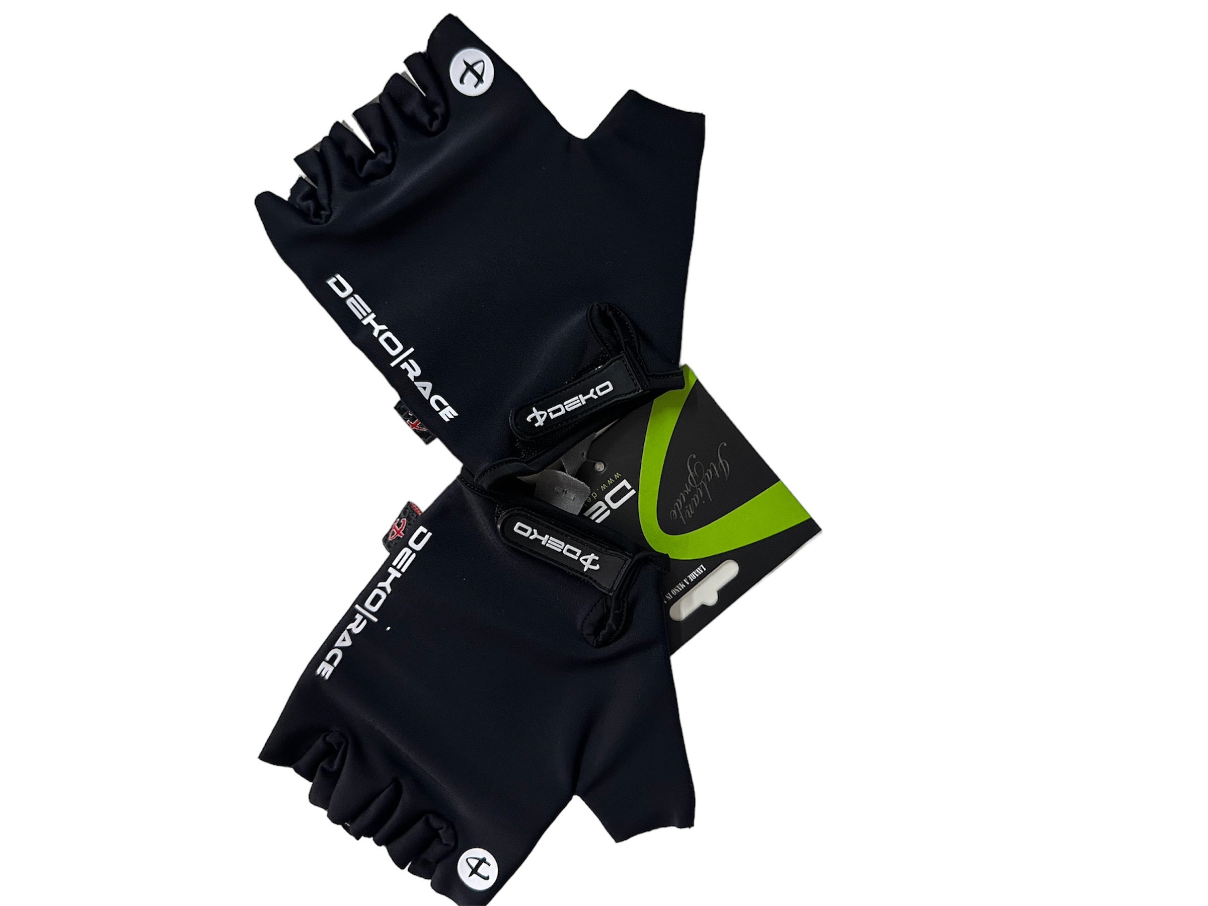 Guanti Ciclismo Deko "GUANTI DEKO RACE" NERO