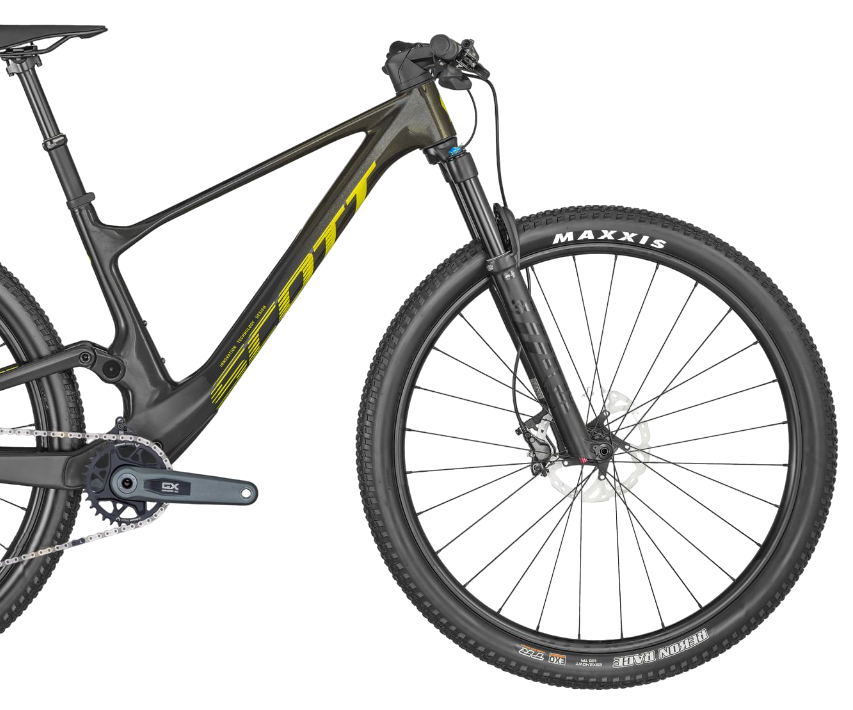 Bicicletta Scott "SPARK" RC Team Issues TR, SRAM GX Eagle AXS Transmission, Carbon HMF, Nero
