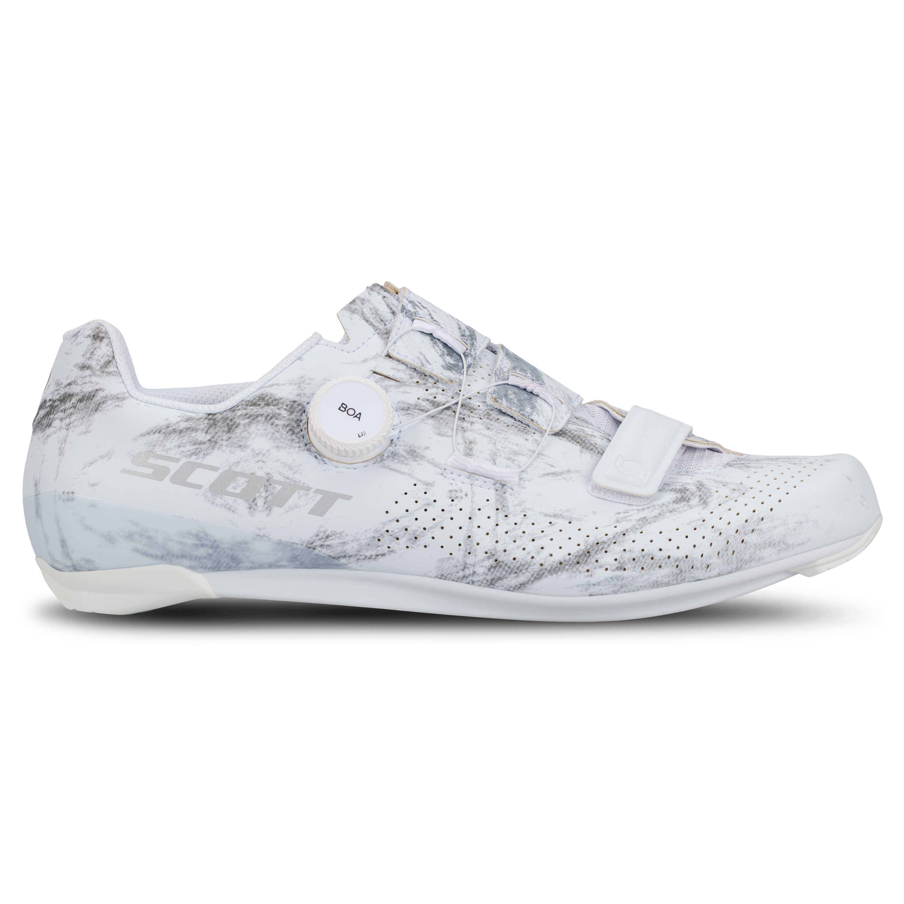 SCOTT Road Team BOA – Scarpe ciclismo strada BIANCO/GRIGIO – dettaglio 2