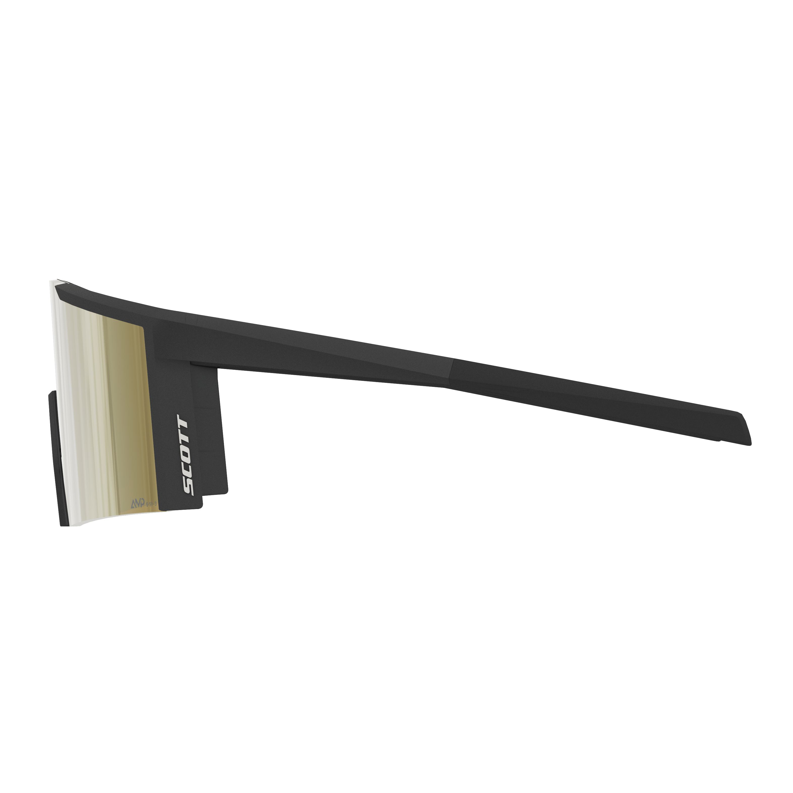 SCOTT Blade Compact LS – Occhiali ciclismo fotocromatici NERO/ORO – dettaglio 3