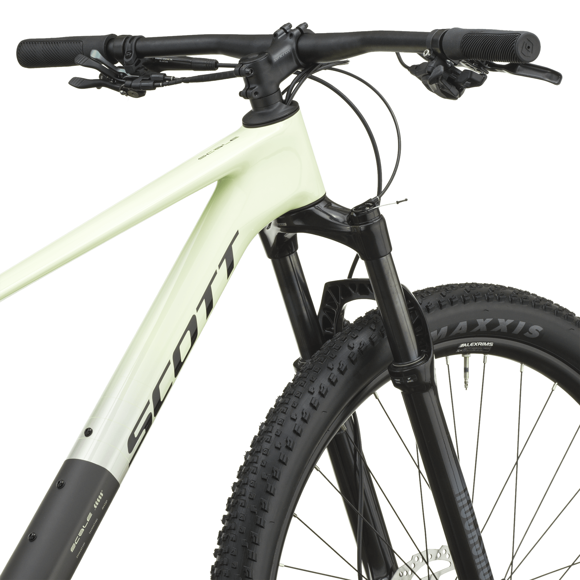 SCOTT Scale 20 2027 – MTB Cream Green/Carbon Black – dettaglio 6