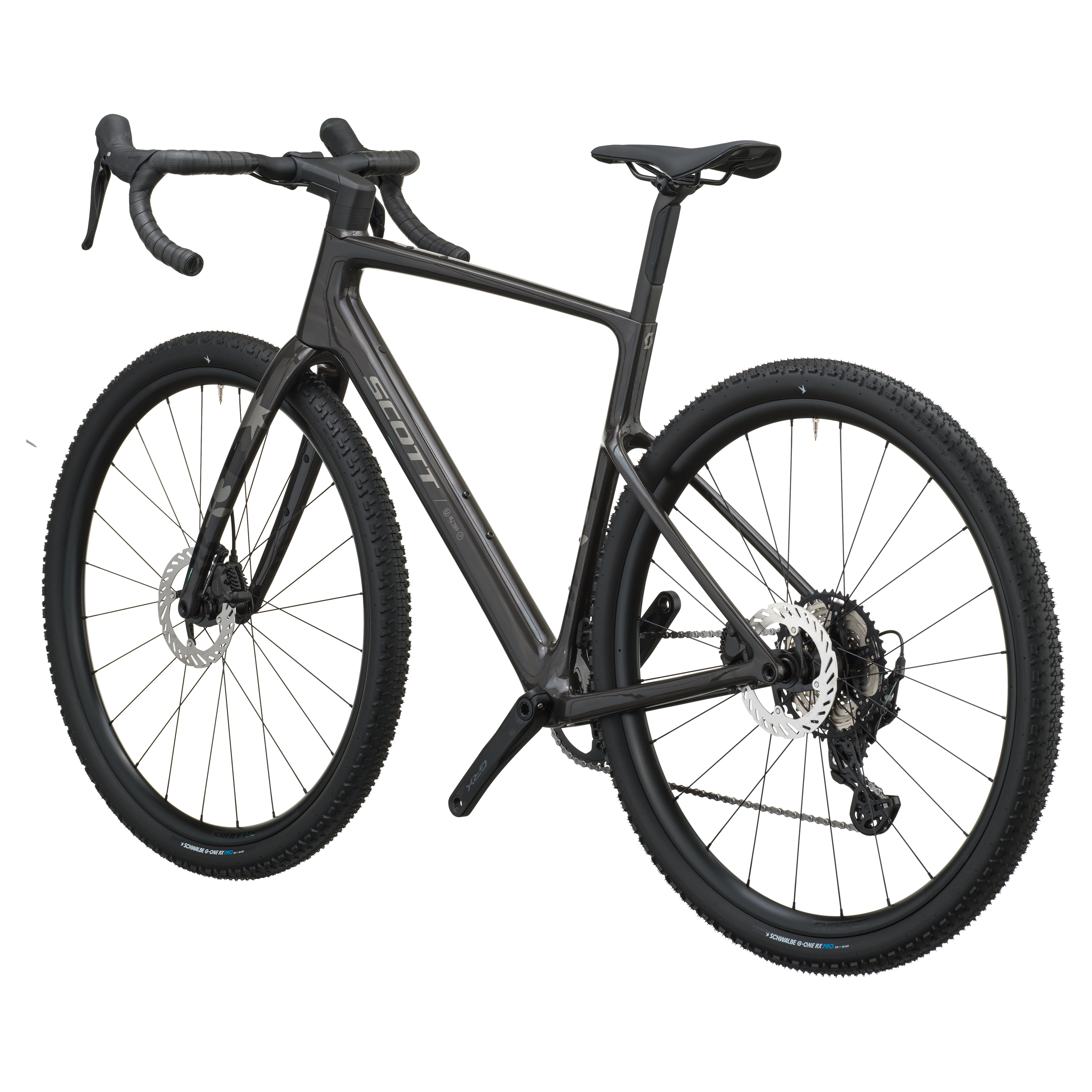 SCOTT Addict Gravel 40 – Bici gravel Carbon Black, dettaglio 2
