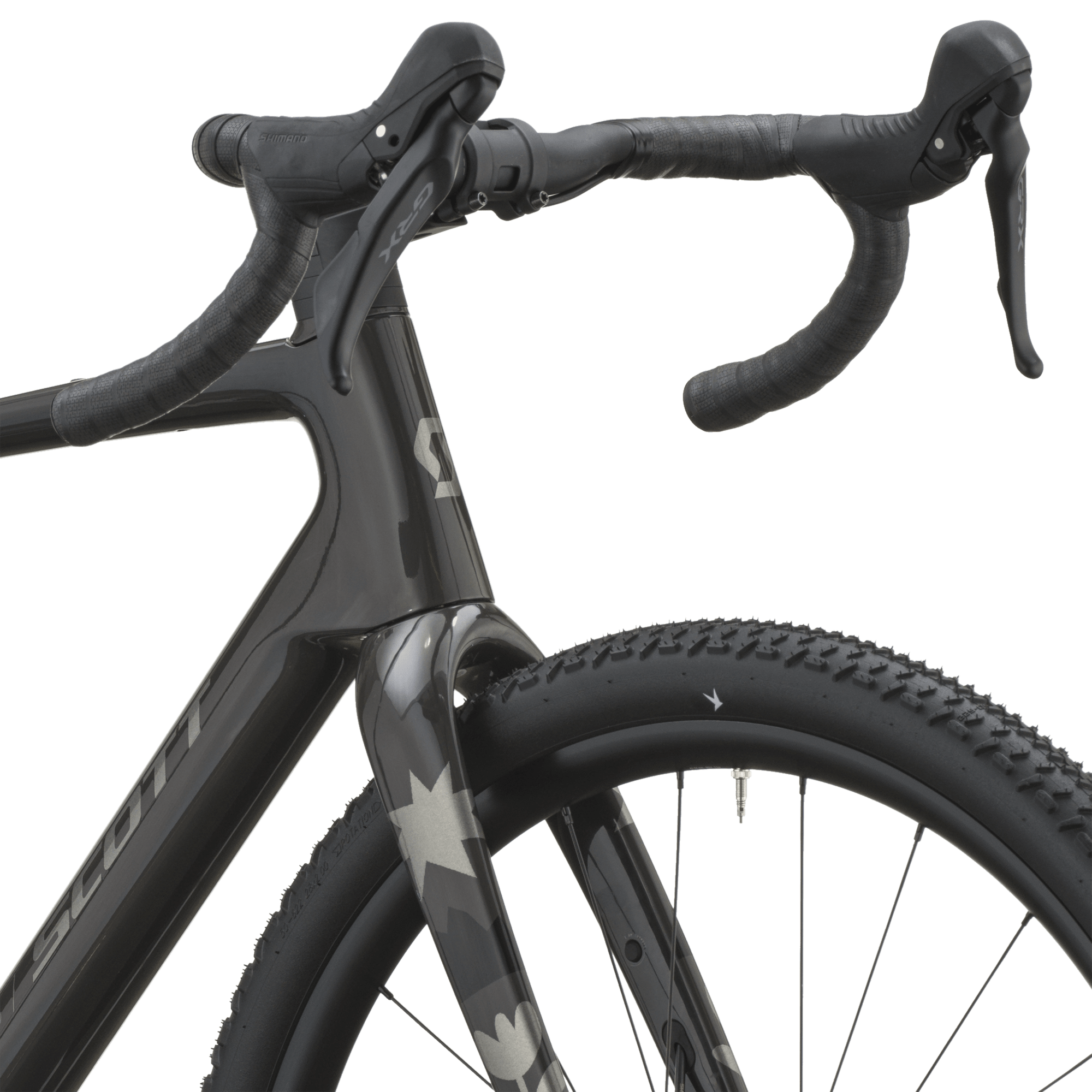 SCOTT Addict Gravel 40 – Bici gravel Carbon Black, dettaglio 4