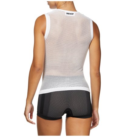 Intimo Ciclismo SIX2 "SMANICATO A RETE" BIANCO