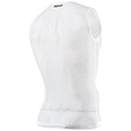 Intimo Ciclismo SIX2 "SMANICATO A RETE" BIANCO