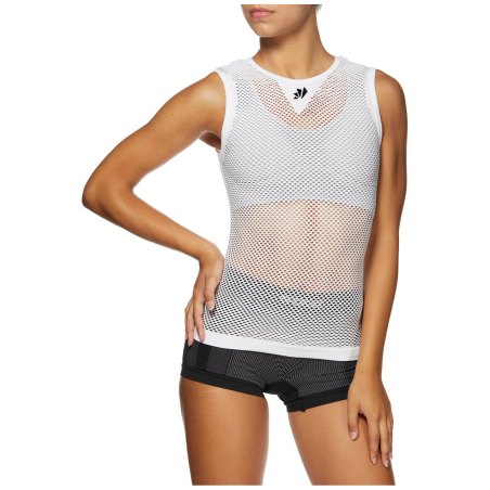 Intimo Ciclismo SIX2 "SMANICATO A RETE" BIANCO