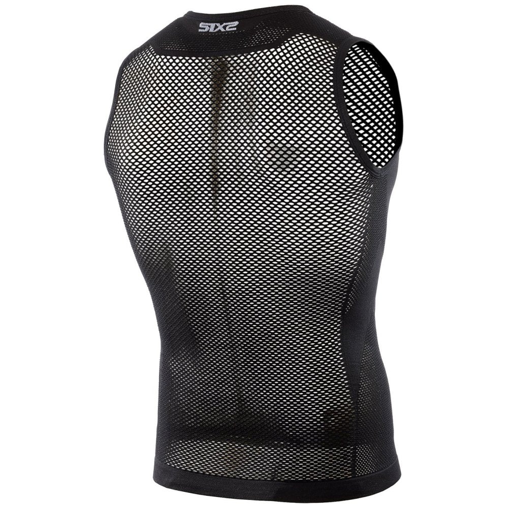 Intimo Ciclismo SIX2 "SMANICATO A RETE CORE" NERO