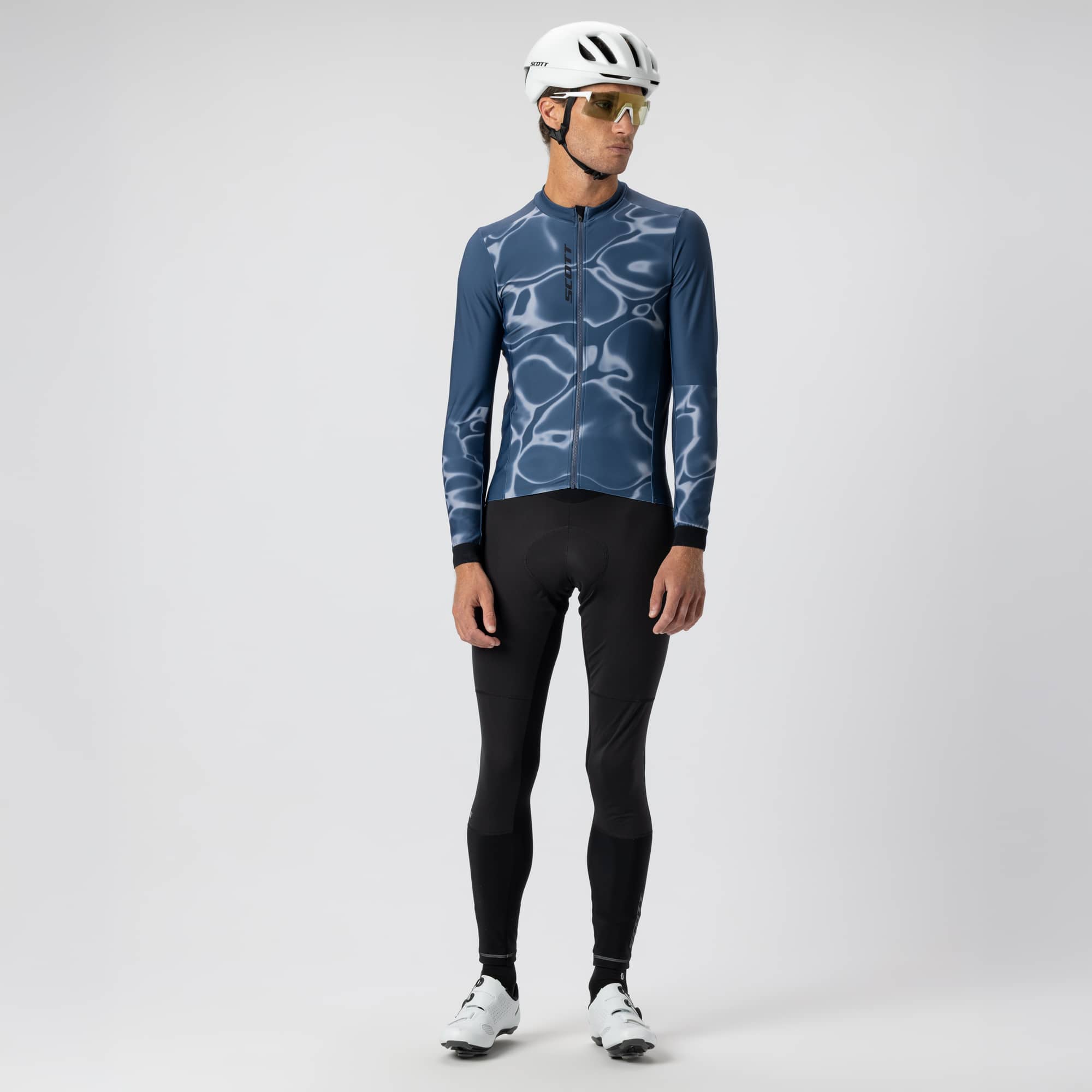 SCOTT Endurance Warm LS – Maglia ciclismo uomo NERO – dettaglio 5