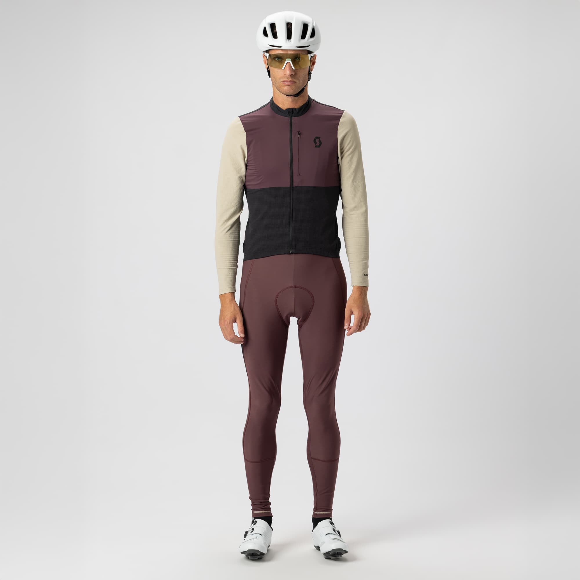 SCOTT Endurance Warm LS – Maglia ciclismo uomo NERO – dettaglio 3