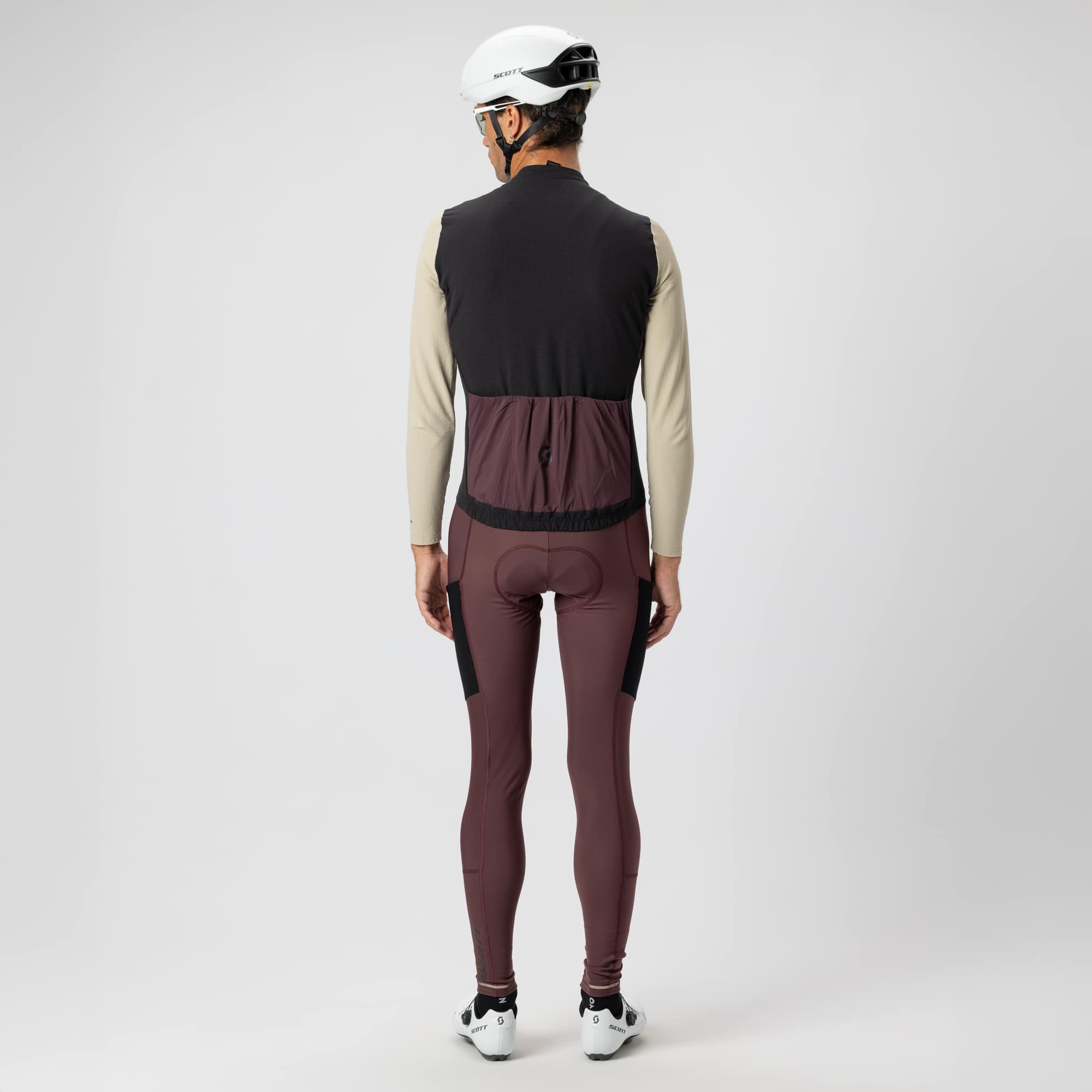 SCOTT Endurance Warm LS – Maglia ciclismo uomo NERO – dettaglio 4