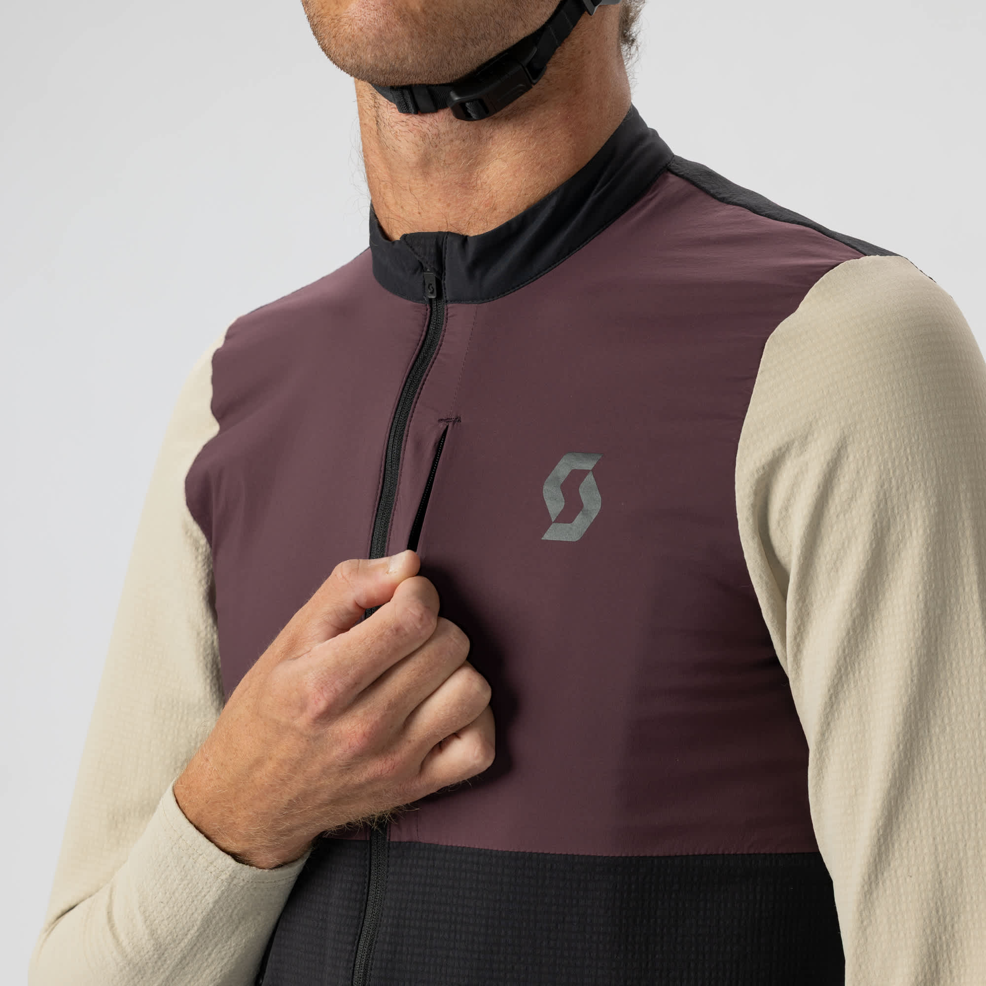 SCOTT Endurance Warm LS – Maglia ciclismo uomo NERO – dettaglio 7