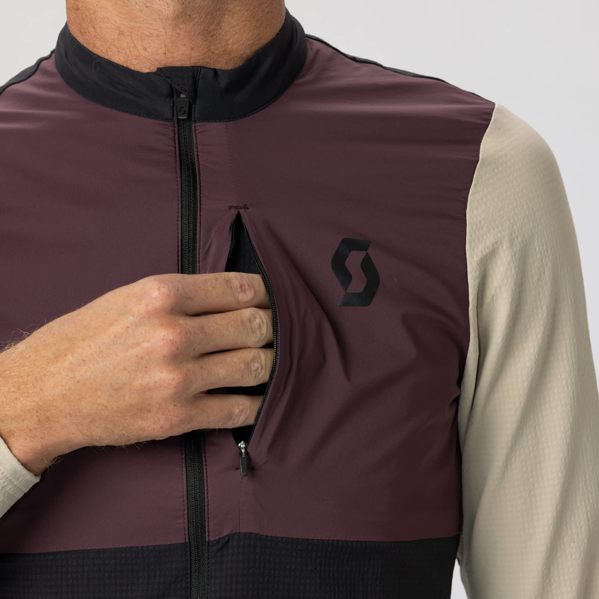 SCOTT Endurance Warm LS – Maglia ciclismo uomo NERO – dettaglio 8