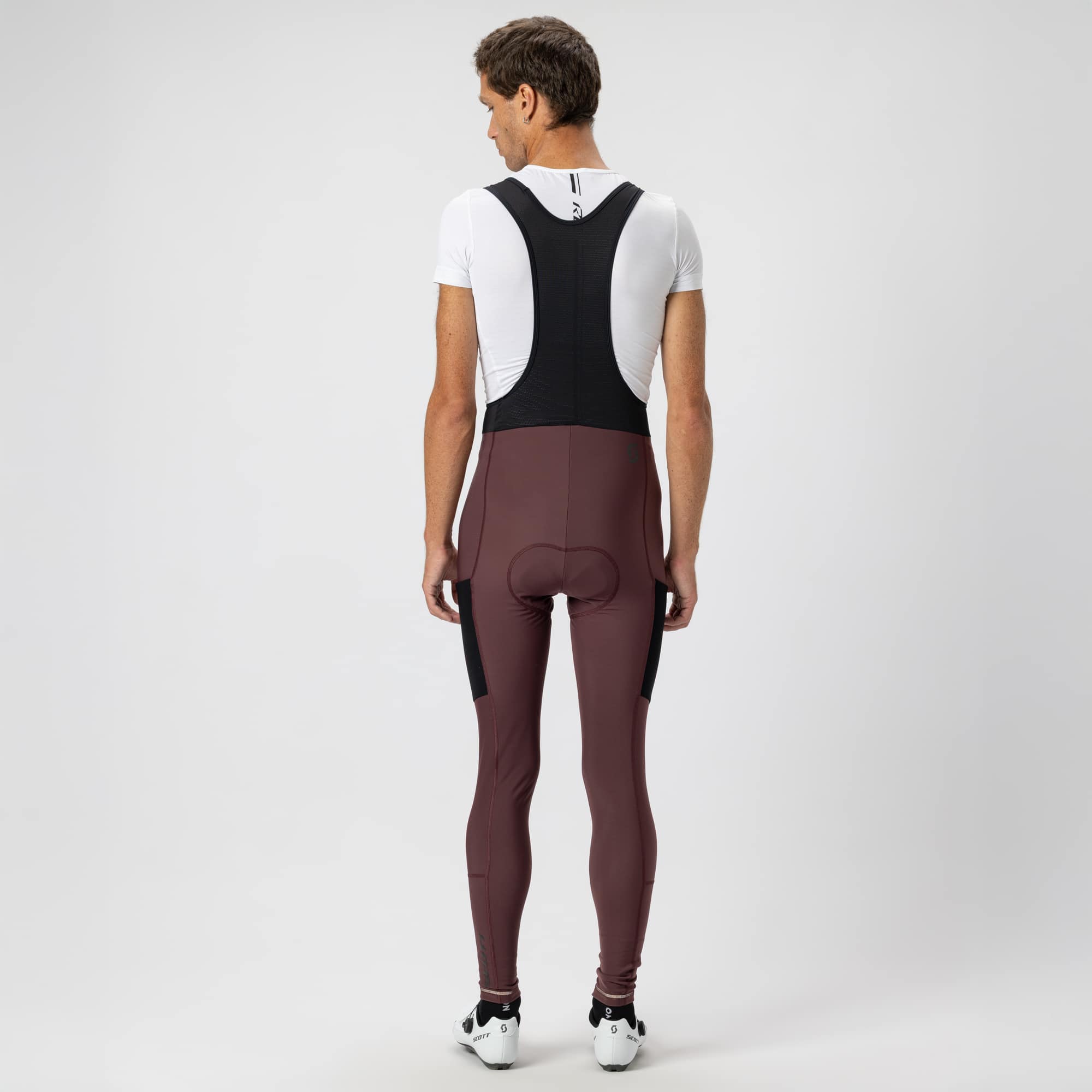 SCOTT Endurance Warm ++ – Salopette lunga uomo ROSSO – dettaglio 3
