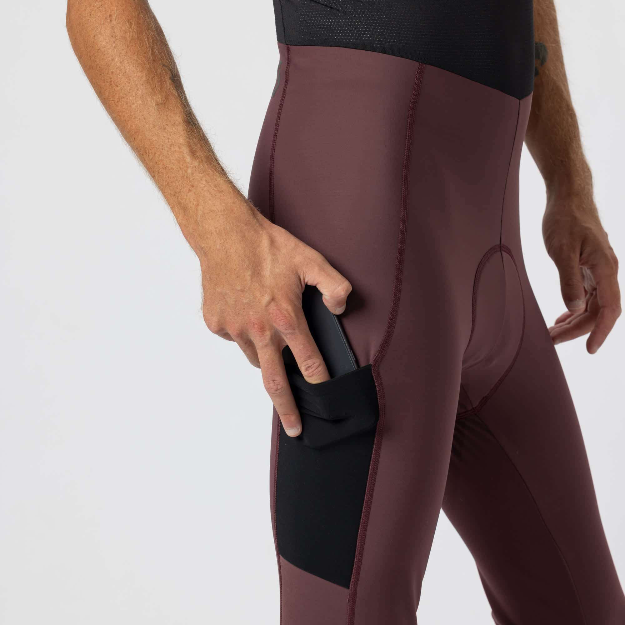 SCOTT Endurance Warm ++ – Salopette lunga uomo ROSSO – dettaglio 4