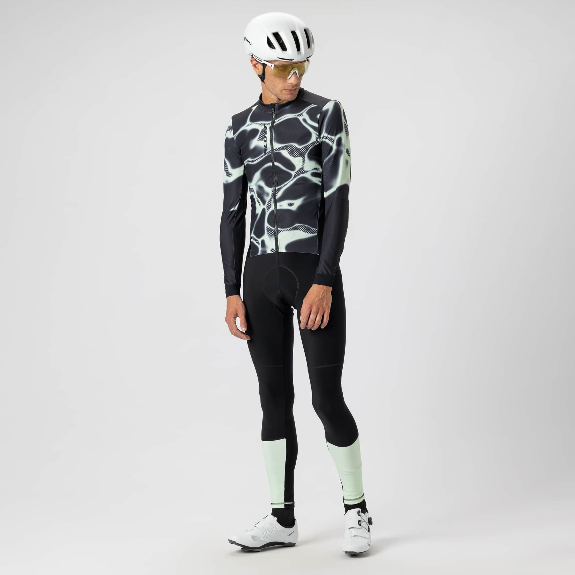 SCOTT Endurance Warm LS – Maglia ciclismo uomo NERO – dettaglio 10