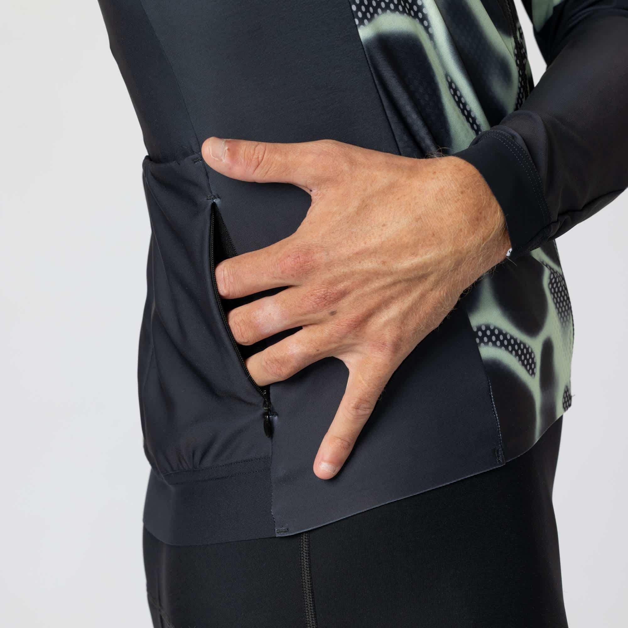 SCOTT Endurance Warm LS – Maglia ciclismo uomo NERO – dettaglio 12