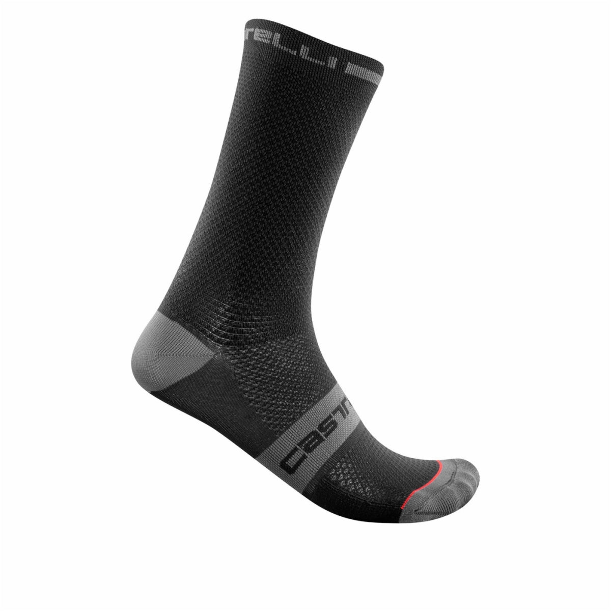 Calzini Ciclismo Castelli "SUPERLEGGERA T 18 SOCK" Nero