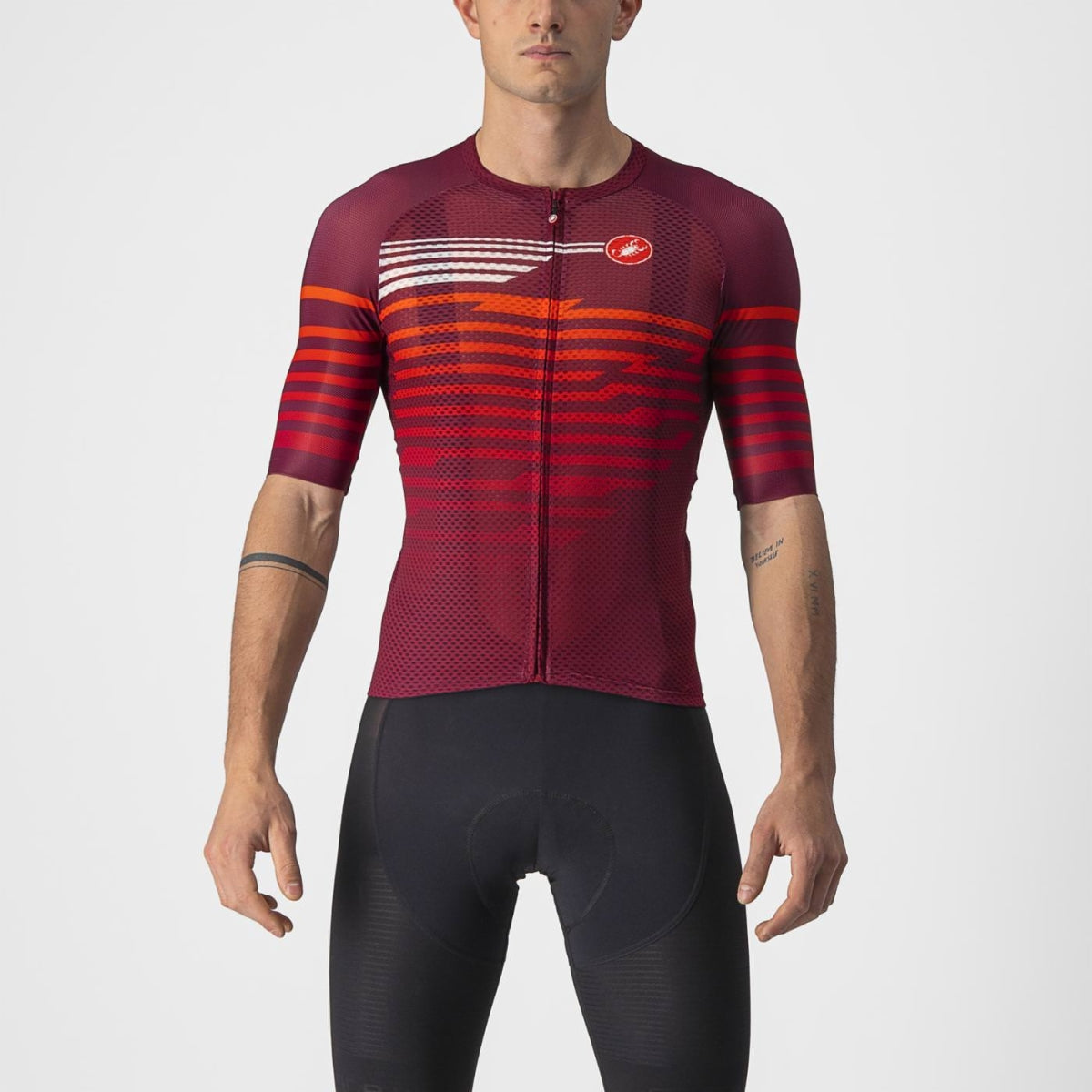 Maglia Ciclismo CASTELLI "CLIMBER'S 3.0 SL JERSEY"  Bordeaux/Red