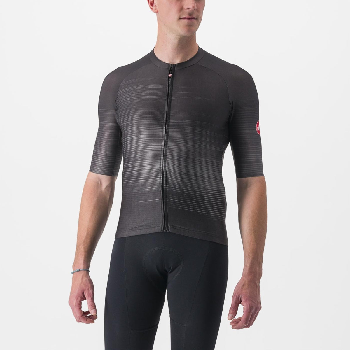 Maglia Ciclismo Castelli "AERO RACE 6.0 JERSEY" Light Black